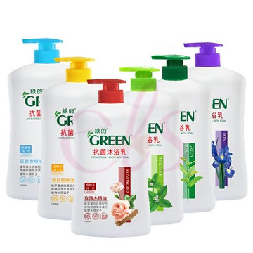 [$699免運] 綠的 抗菌沐浴乳 1000ml 百里香 洋甘菊 鳶尾花 綠茶 檸檬香蜂草 多款供選☆艾莉莎ELS☆