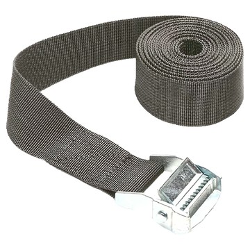 貨物綑綁繩  PP織帶+金屬  2件套裝  黑色  1組