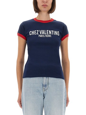 valentino cotton jersey t-shirt