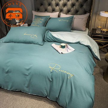 頂級舒柔棉床包四件組 超級親膚 單人雙人加大特大 雙人床包組 床單 床套 被套被單 枕頭套 日式 純色系列 小軒家家居