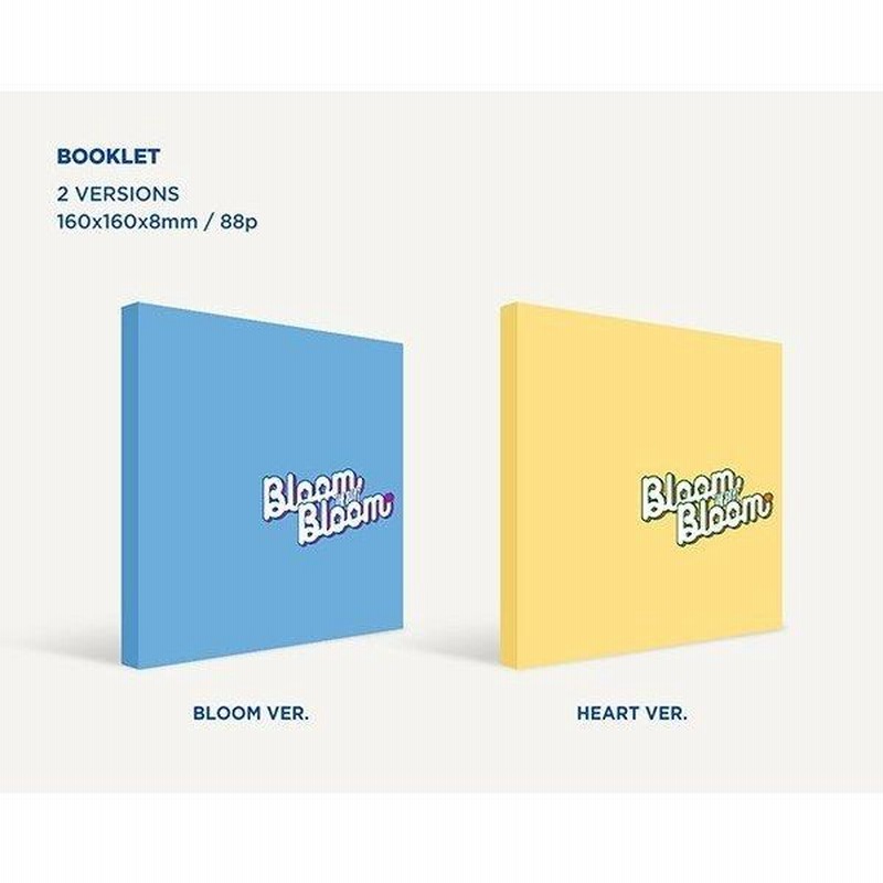 国内発送 The Boyz Bloom Bloom : 2nd Single CD 韓国盤 バージョン