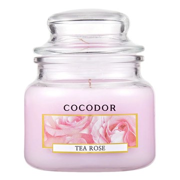 COCODOR 珂珂朵爾 茶玫瑰香氛精油蠟燭 玫瑰花茶  95g  1個