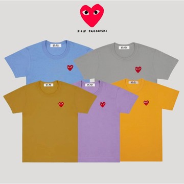 【other more 特選潮流】日本製 川久保玲 COMME Des GARCONS PLAY 基本款標誌愛心T恤