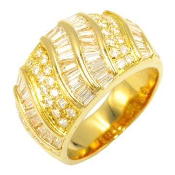 JEWELRY 無品牌珠寶【再降價】18K 黃金 1.66ct鑽石 戒指 【二手名牌BRAND OFF】