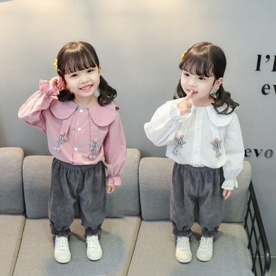 子供服 セットアップ キッズ 女の子 星長袖 春秋 上下セット 韓国子供服 ジュニア ブラウス シャツ 無地 長ズボン カジュアル 可愛い おしゃれ 通学着 通販 Lineポイント最大get Lineショッピング