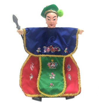 A-ONE 匯旺 披風傳統布袋戲偶，手工製造，長度約35cm 寬度約25cm  1個