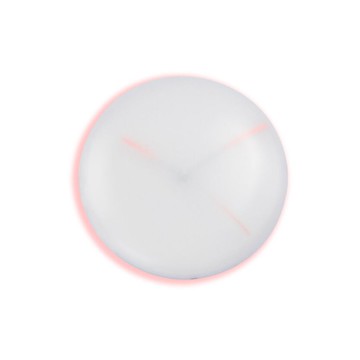 美國 MoMA 霧影鐘 Penumbra Clock 簡約現代抽象橘影掃秒客廳掛鐘