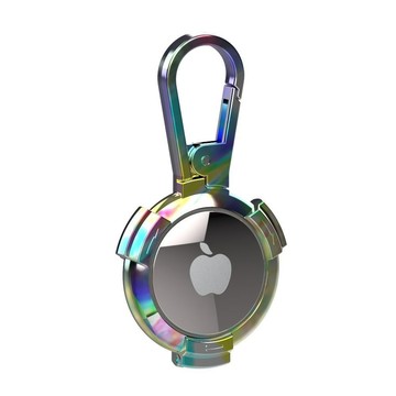 台灣發貨🔥適用Apple Airtag保護殻鑰匙扣 防丟失金屬保護套 Airtag定位器
