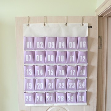 手機袋 20兜30兜42兜48兜54兜大尺寸帆布掛袋幼稚園藥袋學校公司手機收納『XY26349』