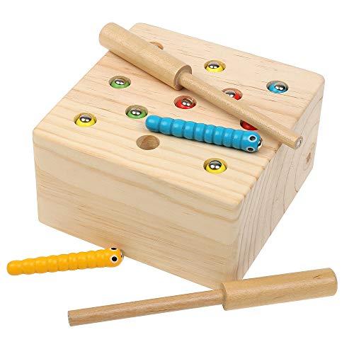 Boxiki kids Wooden Montessori Toys for Babies Toddlers Kids Fine