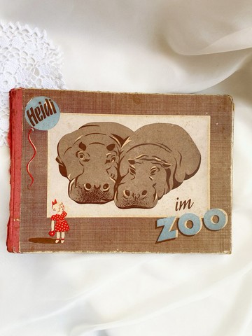 【好日戀物】德國帶回超可愛 Heidi im Zoo 德語繪本