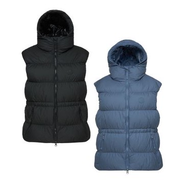 BLACK YAK 女 SHIRRING羽絨背心(兩色可選)韓國 羽絨 銀離子 背心 抗菌 保暖 BYEB2WV302