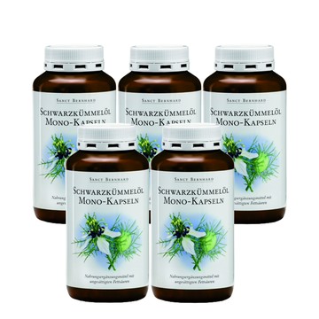 [聖伯納德] 黑種草油膠囊500mg (400顆/瓶) 多入組-[聖伯納德] 黑種草油膠囊500mg (400顆/瓶) 5入組