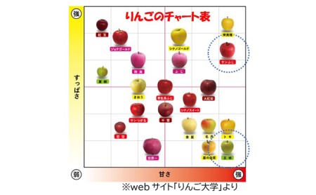 家庭用 サンふじ・王林詰め合わせ 約10kg