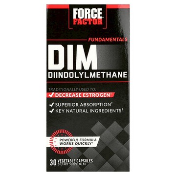 Force Factor, 基礎型，二吲哚甲烷，30 粒素食膠囊