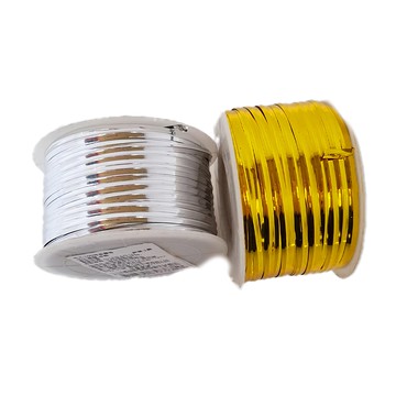 100碼金魔帶 金屬裝飾帶  金色 + 銀色  2個