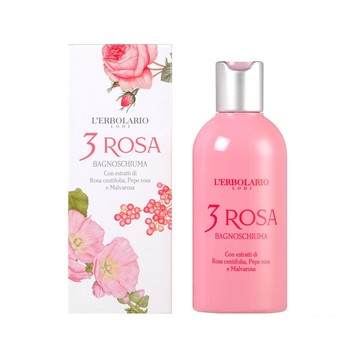 【WUZ屋子】義大利 L’ERBOLARIO 蕾莉歐 玫瑰三重奏芳香沐浴乳250ml