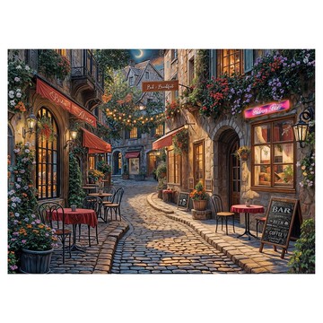 月光下的街頭酒吧_Anatolian_1000片拼圖