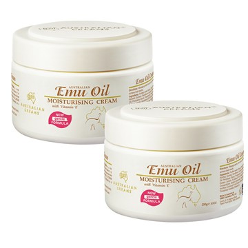 【澳洲G&M】鴯鶓油滋潤保濕霜含維他命E 250g/罐-2入組 即期品-2026年10月到期