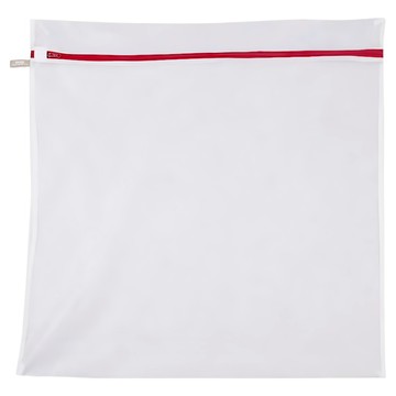 HIKARI 日光生活 洗衣網袋 角型  白色 + 紅色  1個