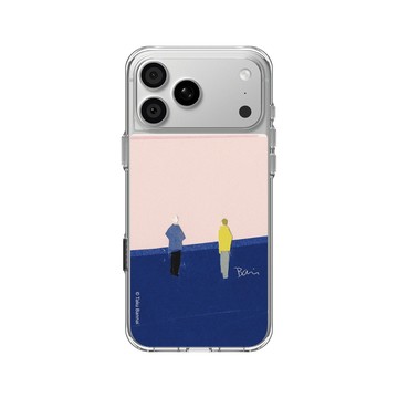 iPhone 18 Pro Max Clear Case（相機按鈕） 透明 - Taku Bannai 坂内拓 - Focus｜並肩的距離