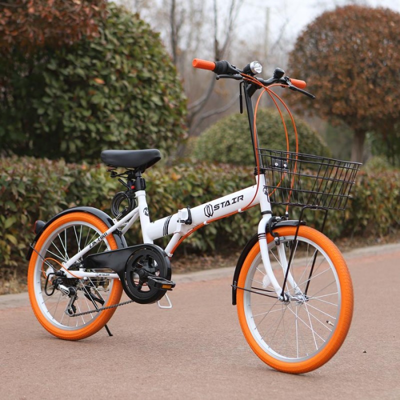 折りたたみ自転車 20インチ シマノ6段変速ギア 折畳み 自転車