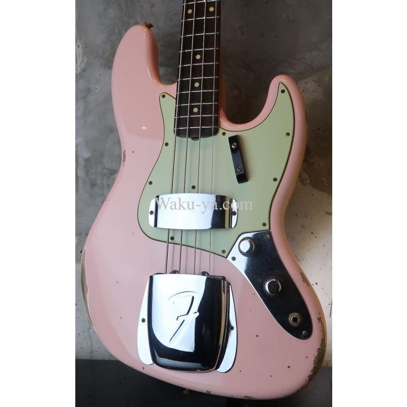 Fender Custom Shop '60 Jazz Bass Relic   Shell Pink