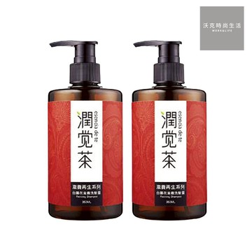茶寶Teapower潤覺茶白薑滋養洗髮露/白薑滋養洗髮露350m/2入組