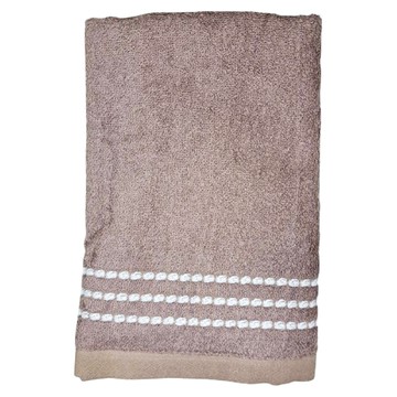 台灣興隆毛巾 維納斯抗臭防霉方巾 80 x 33cm 咖啡色  1條