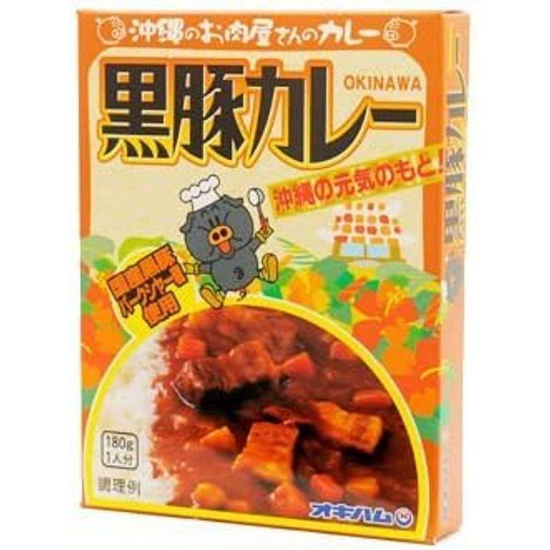 沖縄のお肉屋さんのカレー 黒豚カレー５箱セット