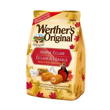 一週抵台‼️🇨🇦加拿大 Werther’s Original 偉特糖 楓葉🍁牛奶糖 焦糖內餡🍎 楓糖風味 獨立包裝‼️