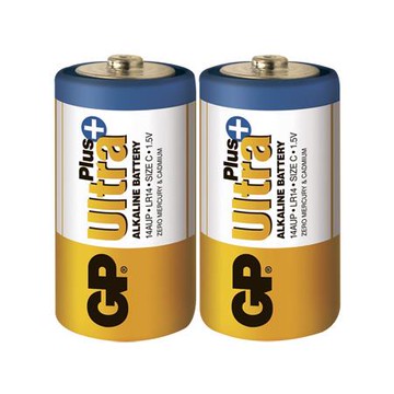 超霸 GP超特強鹼性電池2號ultra Plus/2入/收縮膜/包