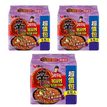 NONGSHIM 農心 辛炒麵 泰式酸辣味 130g  15包