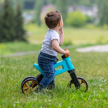 捷克 FW Rider - 兒童運動滑步車-水漾藍