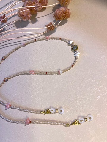 浪漫花圈 項鍊 眼鏡鍊 手鍊 口罩鍊 耳機鍊