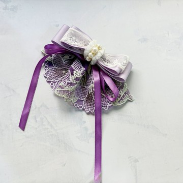 裙襬蝴蝶結髮夾/ 蕾絲彈簧夾 髮梳 髮叉 邊夾 壓夾 馬尾夾 瀏海夾