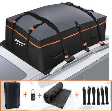臺灣熱銷~車頂行李箱防雨旅行包 汽車車頂包防水牛津布PVC行李包SUV車頂包 5IPO