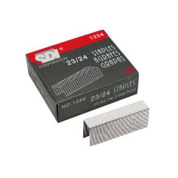 【SDI 手牌】重力型 訂書針 釘書針 23/24  10小盒/ 中盒 1224