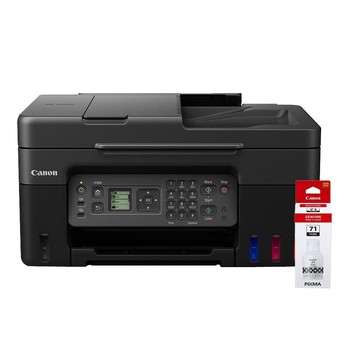 Canon PIXMA G4770 原廠大供墨複合機+GI-71 PGBK 黑色墨水一罐