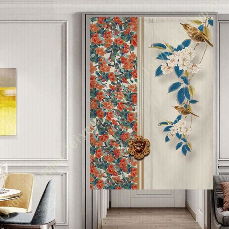 アンティークノルマンディーレース メッシュ盛上げ花刺繍&アイレット