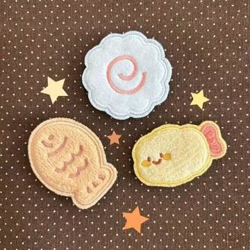 🛒臺灣24h🌳【碎髮神器】劉海貼小號可愛小食記劉海貼碎髮帖魔術貼碎髮神器