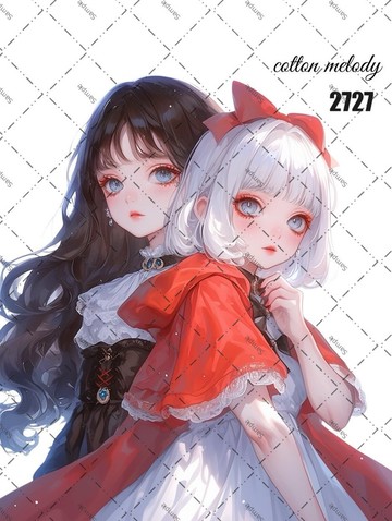 original sticker no.2727 人物貼紙 原創貼紙 原創人物貼紙 裝飾貼紙 cotton melody