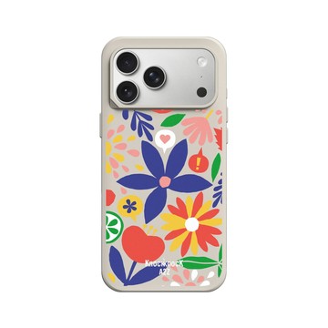 iPhone 17 Pro Max SolidX 貝殼灰 - Knock Knock A2Z - 想放假的熱帶花朵
