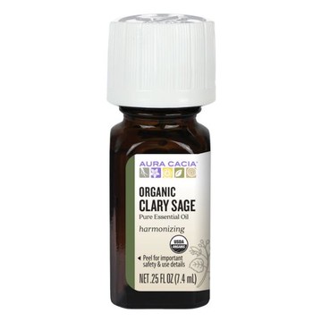 Essential Oil Clary Sage 0.25 oz by Aura Cacia