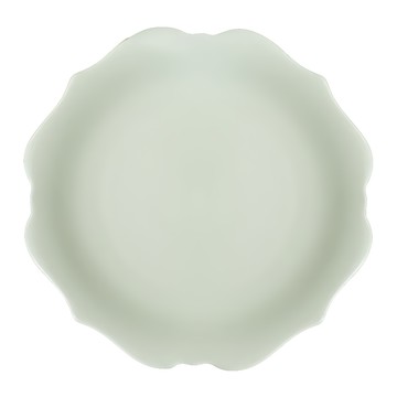 ODA POTTERY 小田陶器 佐和陶瓷 淡雅白17取皿 日本製  17 x 1.5cm  1個