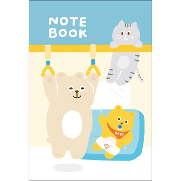 【第2件0元】森活趣 32K筆記本A-捷運