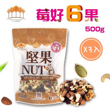 【五桔國際】莓好六果 500g x3袋