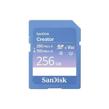 SanDisk Creator SD UHS-II 記憶卡 256GB(公司貨)