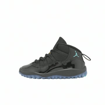 Nike 休閒鞋 Jordan 11 TD 小童 學步鞋 黑 藍 Gamma Blue 喬丹 AJ11 378040-047