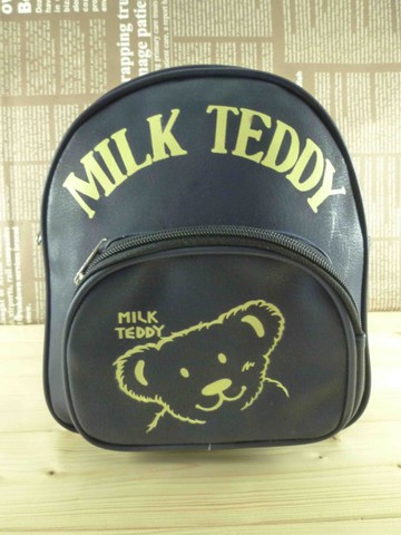 【震撼精品百貨】日本綜合熊_MILK TEDDY~後背包『黑』